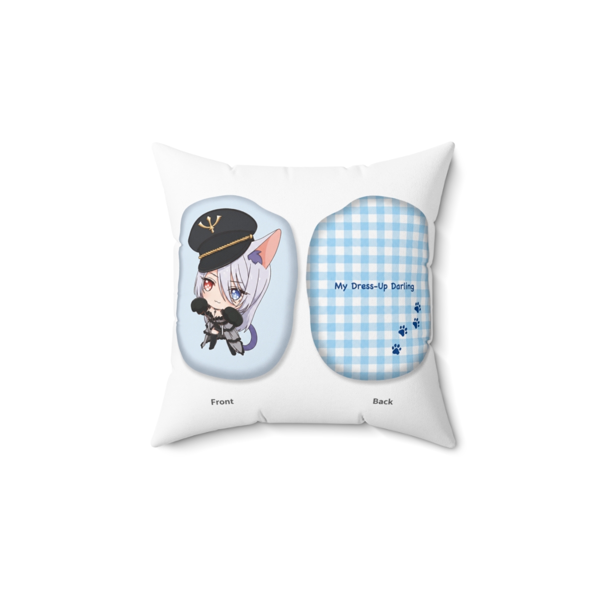 Black Lobelia Kitty Ver My Dress-Up Darling Die-Cut Cushion