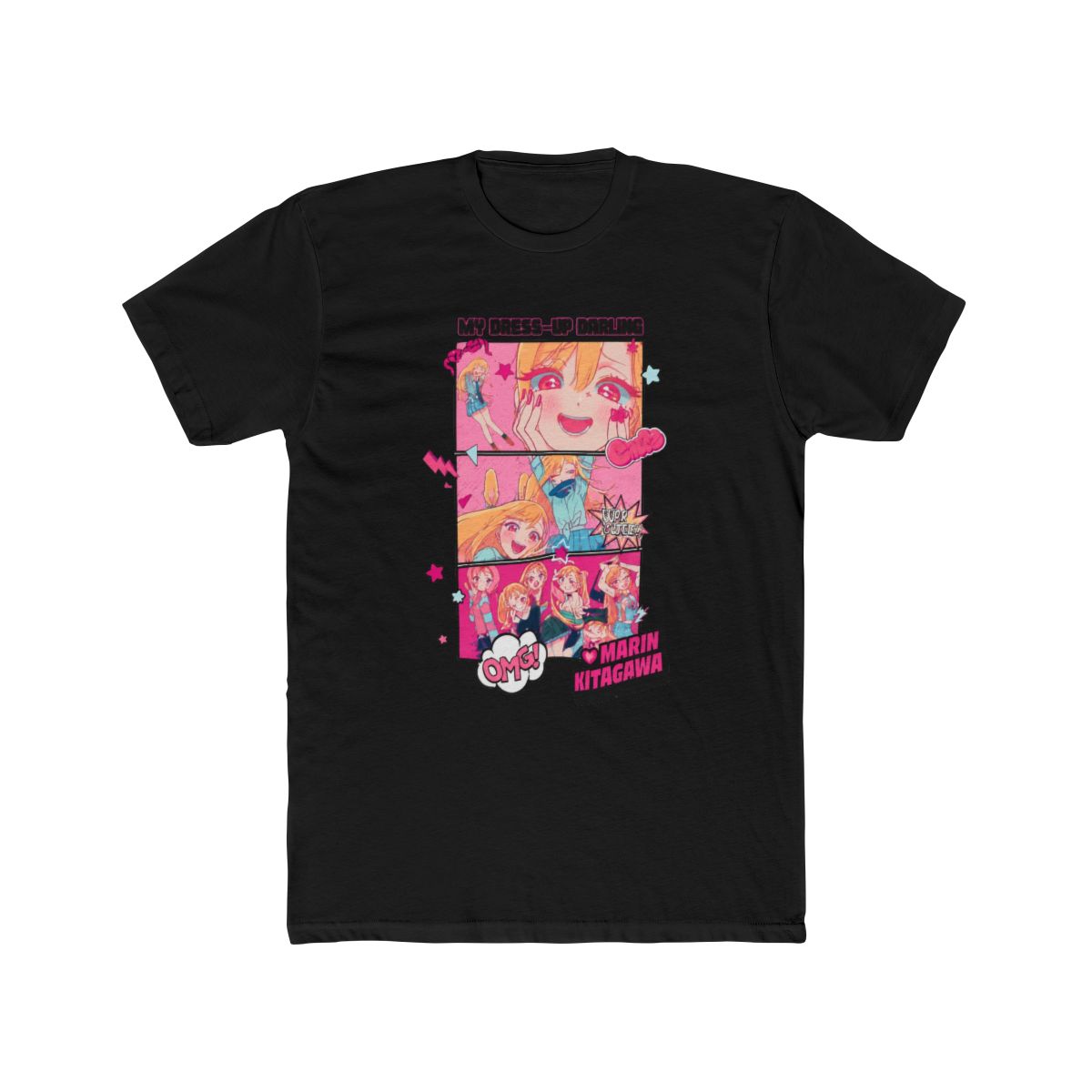 My Dress-Up Darling Marin Outfit Panels T Shirt - alternate angle 3, merchandise