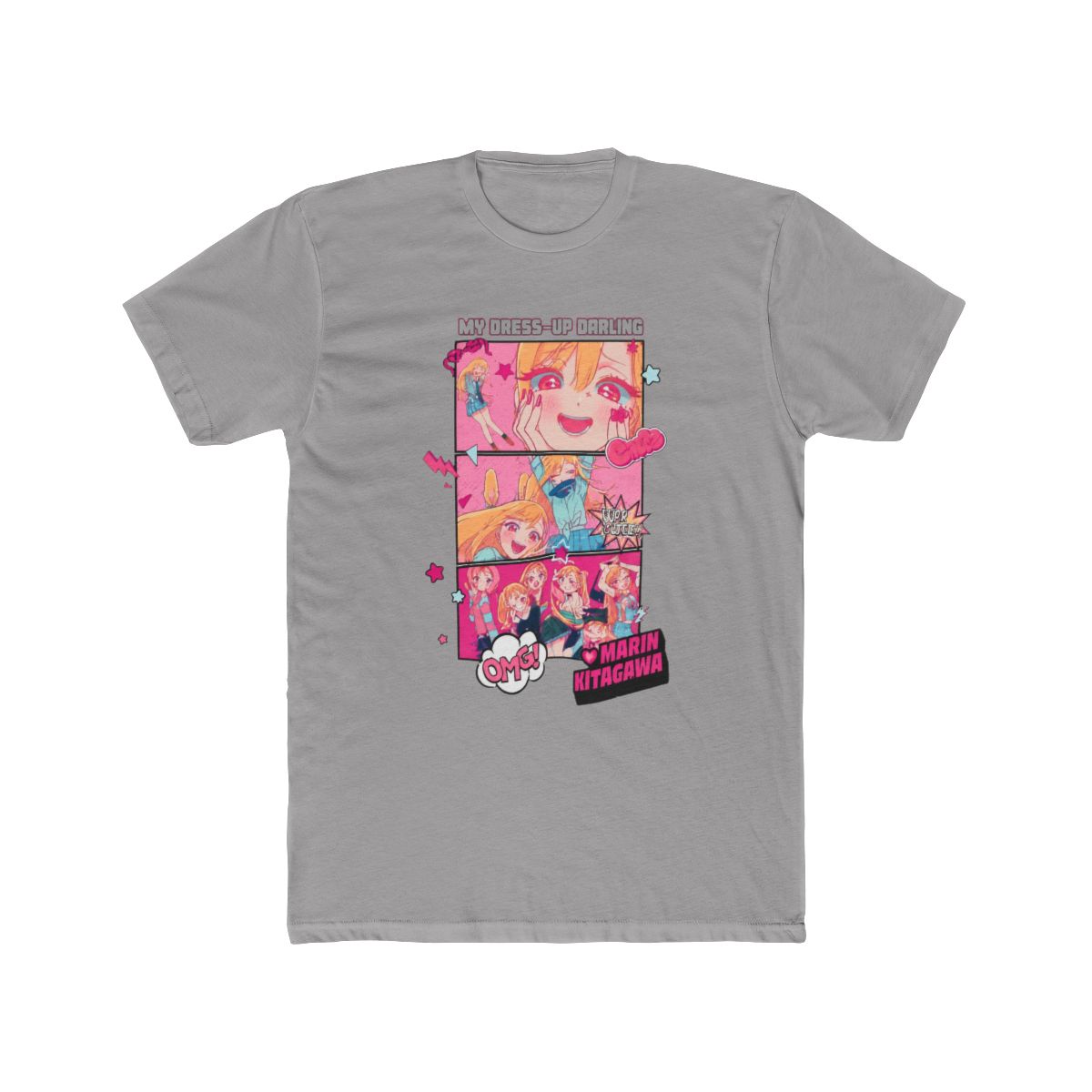 My Dress-Up Darling Marin Outfit Panels T Shirt - Official T-Shirts merchandise