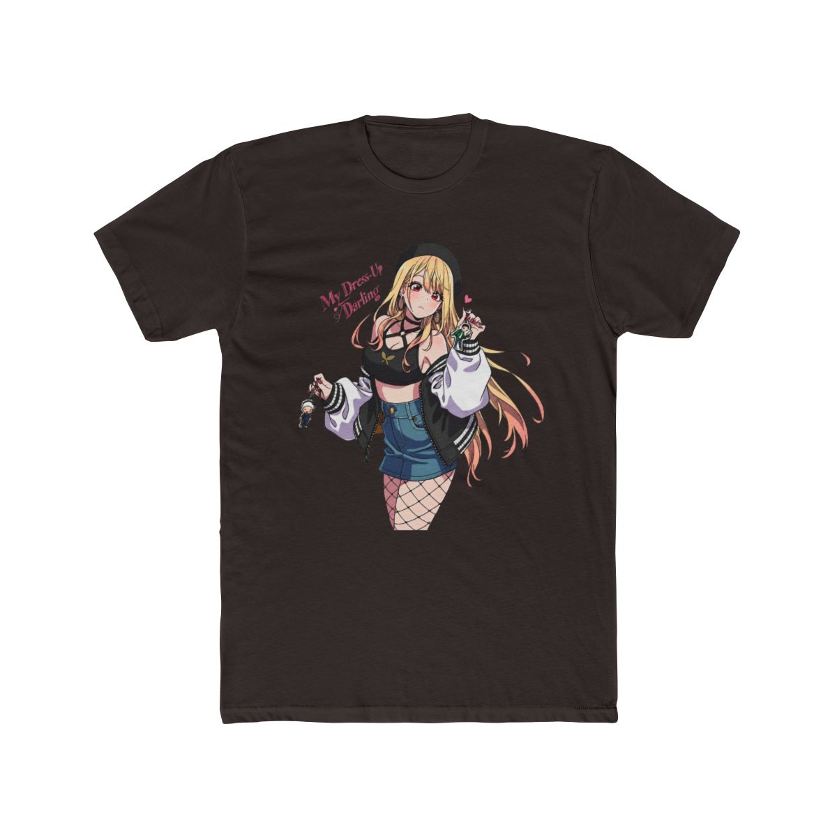 Kitagawa Marin T Shirt, My Dress-Up Darling Anime Gift, Summer Cotton Loose Fashion Short Sleeve Tops Women Men T-shirts - alternate angle 2, merchandise
