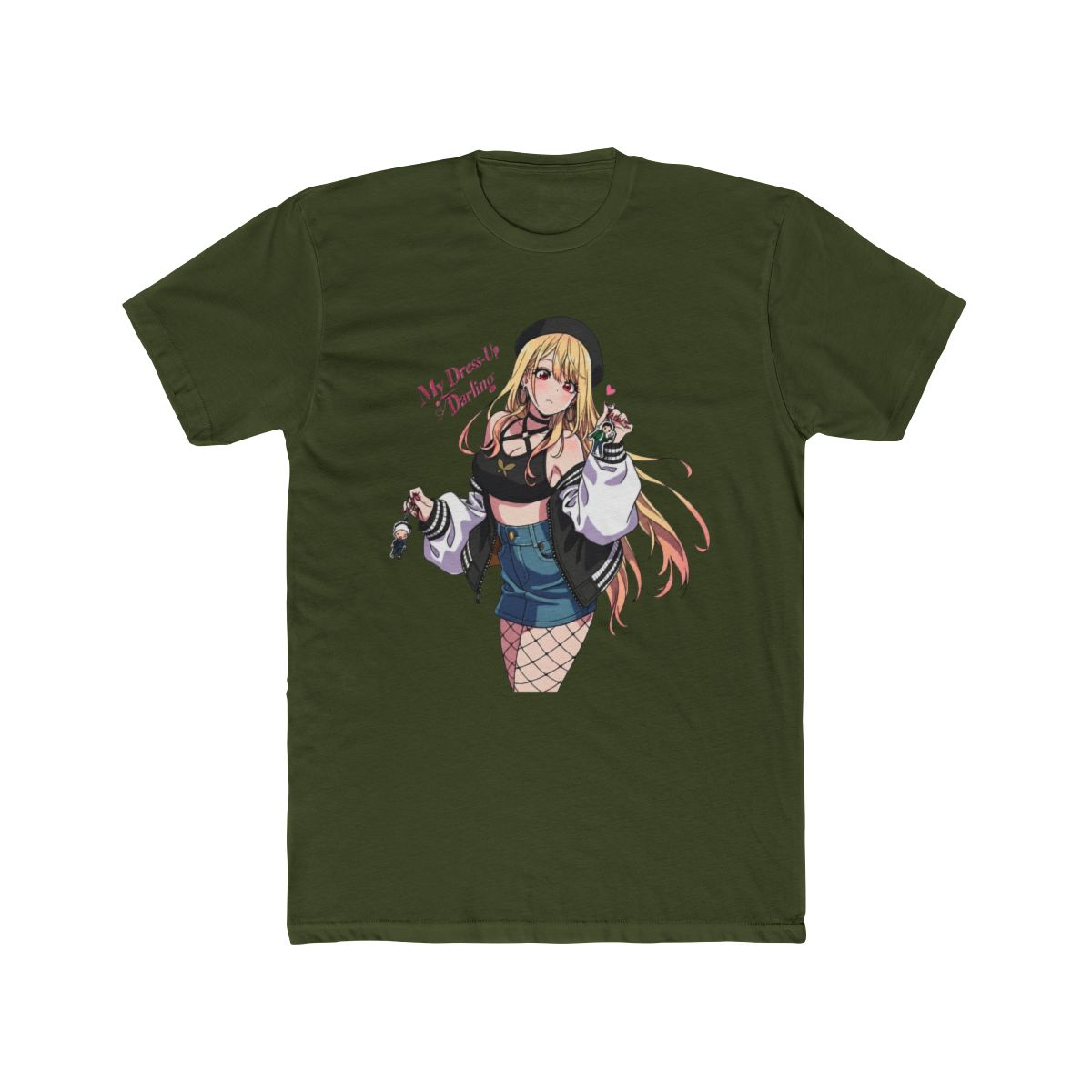 Kitagawa Marin T Shirt, My Dress-Up Darling Anime Gift, Summer Cotton Loose Fashion Short Sleeve Tops Women Men T-shirts - alternate angle 5, merchandise