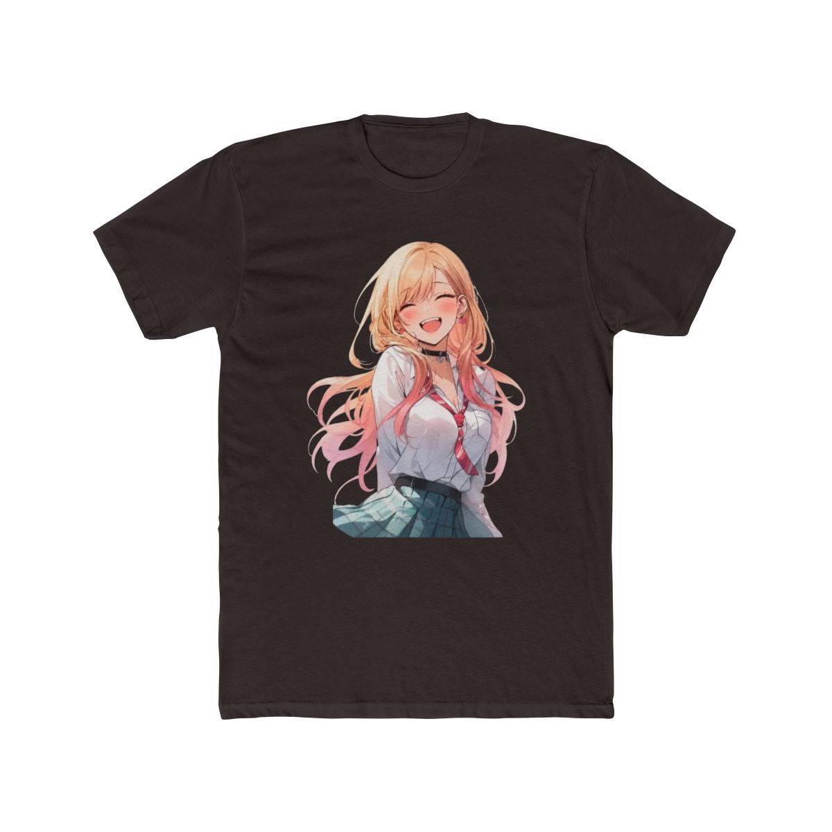 Anime My Dress-Up Darling Merch T Shirt Marin Kitagawa Pattern Vintage Washed High Quality Oversized Top T-shirts4 - TikTok Shop - alternate angle 2, merchandise