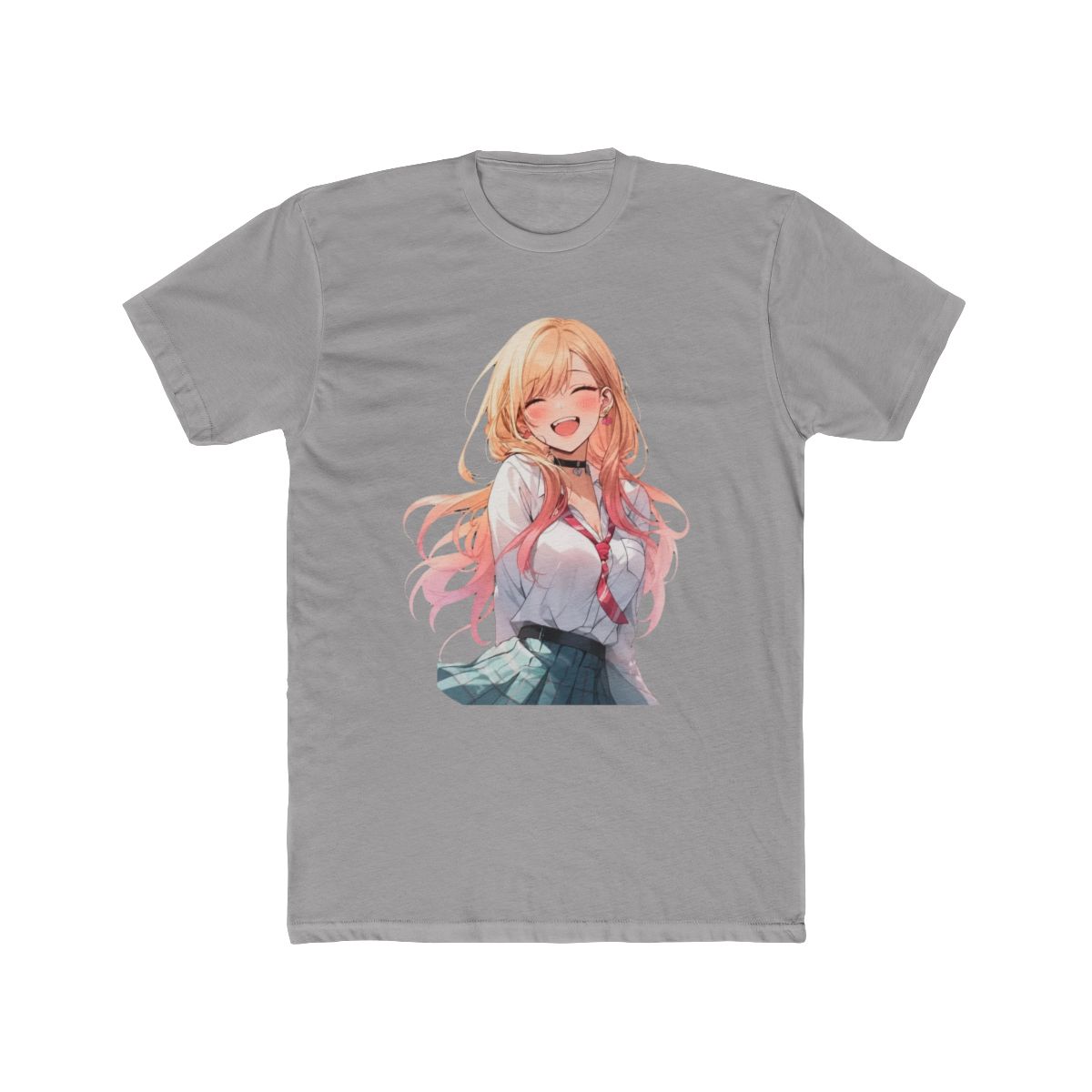 Anime My Dress-Up Darling Merch T Shirt Marin Kitagawa Pattern Vintage Washed High Quality Oversized Top T-shirts4 - TikTok Shop - Official T-Shirts merchandise