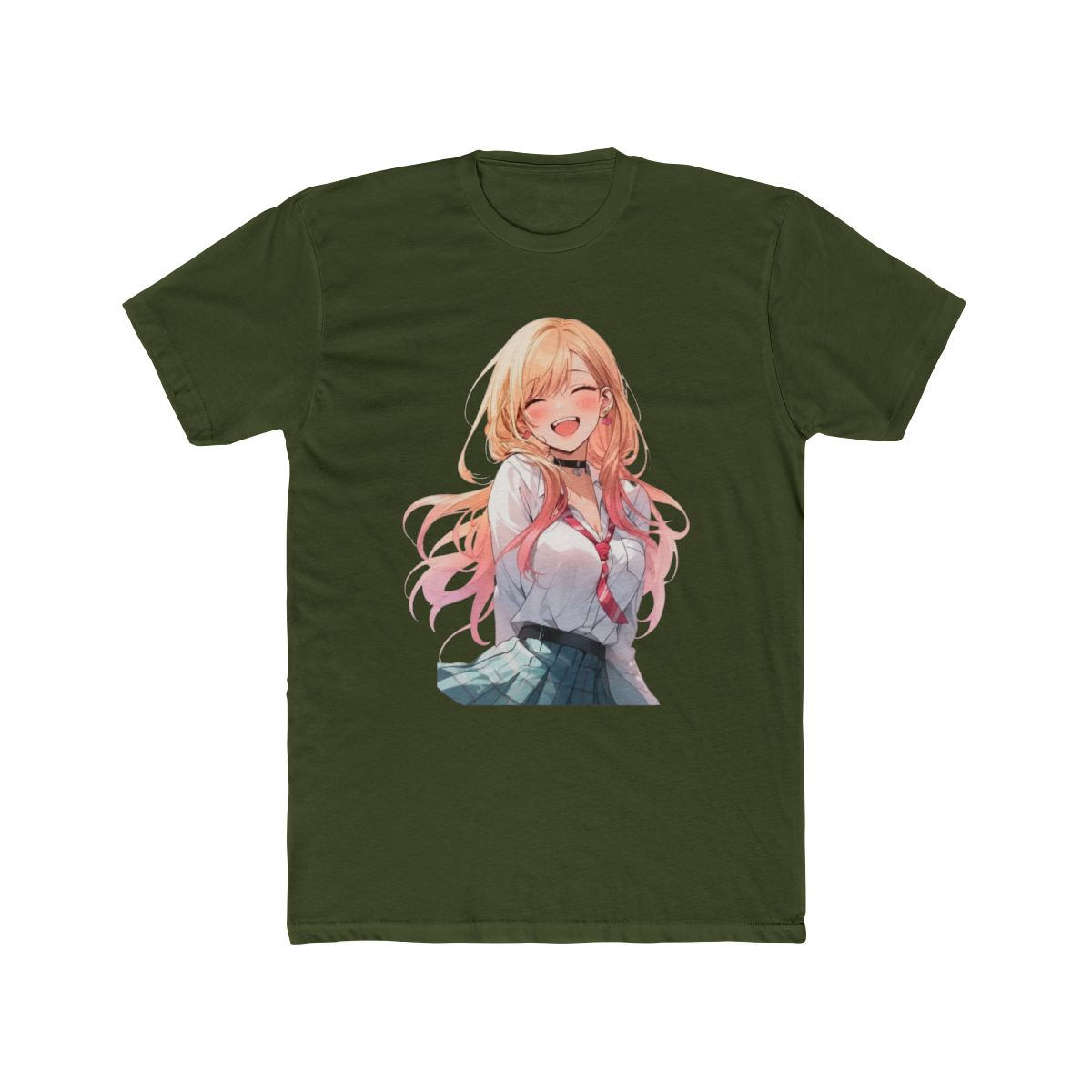 Anime My Dress-Up Darling Merch T Shirt Marin Kitagawa Pattern Vintage Washed High Quality Oversized Top T-shirts4 - TikTok Shop - alternate angle 4, merchandise